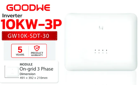 GoodWe 10K On-Grid 3 phase GW10K‐SDT‐30