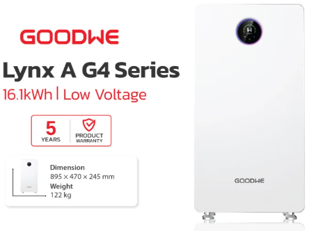 Goodwe, 16.1kWh LV Battery IP65, Lynx A G4