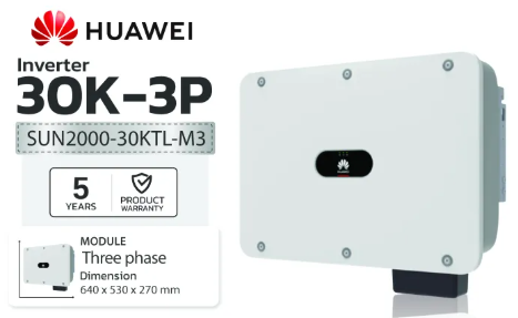 Huawei, 30k, 3-Phase, SUN2000-30KTL-M3