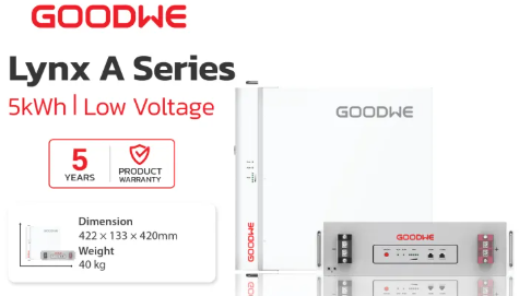 Goodwe, 5kWh LV Battery IP20, Lynx A