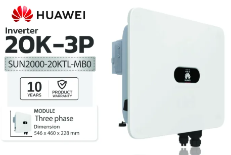 Huawei, 20k, 3-Phase, SUN2000-20KTL-MB0